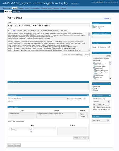 xjaymanx_wordpress20_edit_450 My old WordPress 2.0